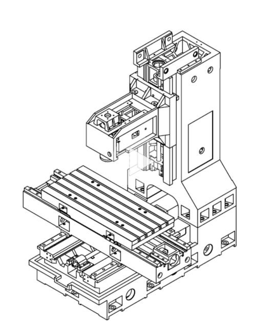 VMC850加工中心光机